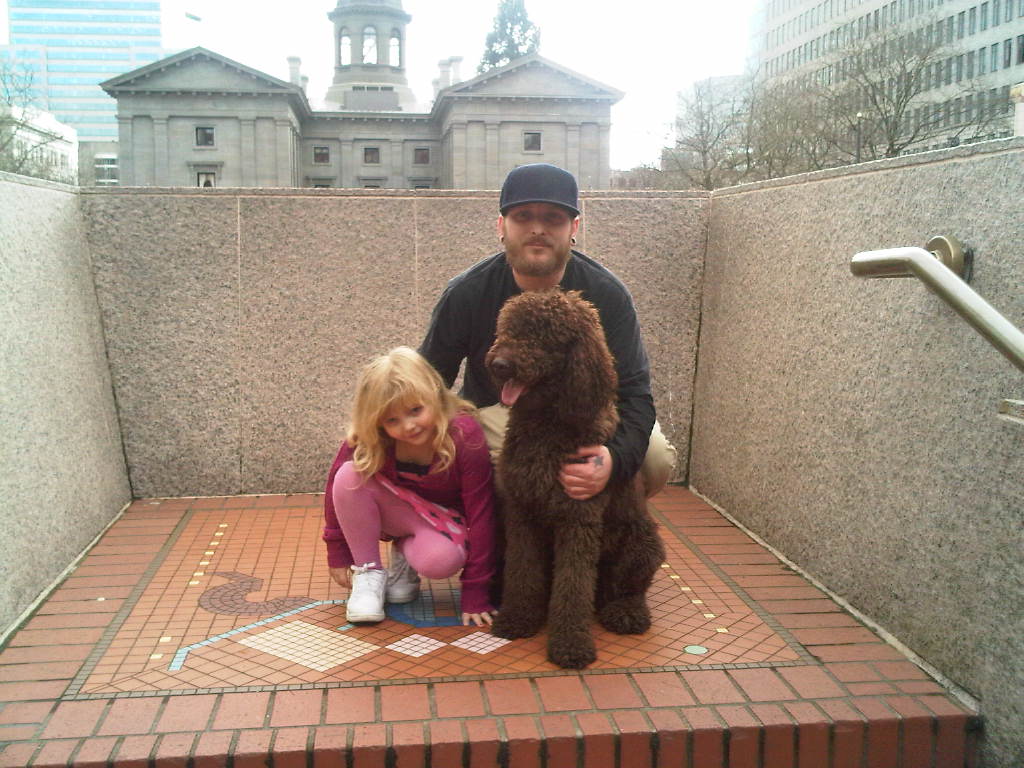 Daisy and the Family in Portland