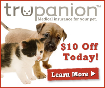 Trupanion Veterinarian Approved Pet Insurance!