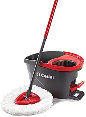 Oceder Spin Mop for cleaning up pet accidents 