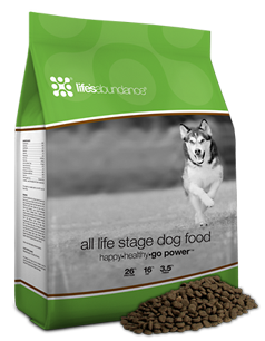 LIFE ABUNDANCE ALL LIFE STAGES FORMULA WITH GRAINS - PEA FREE