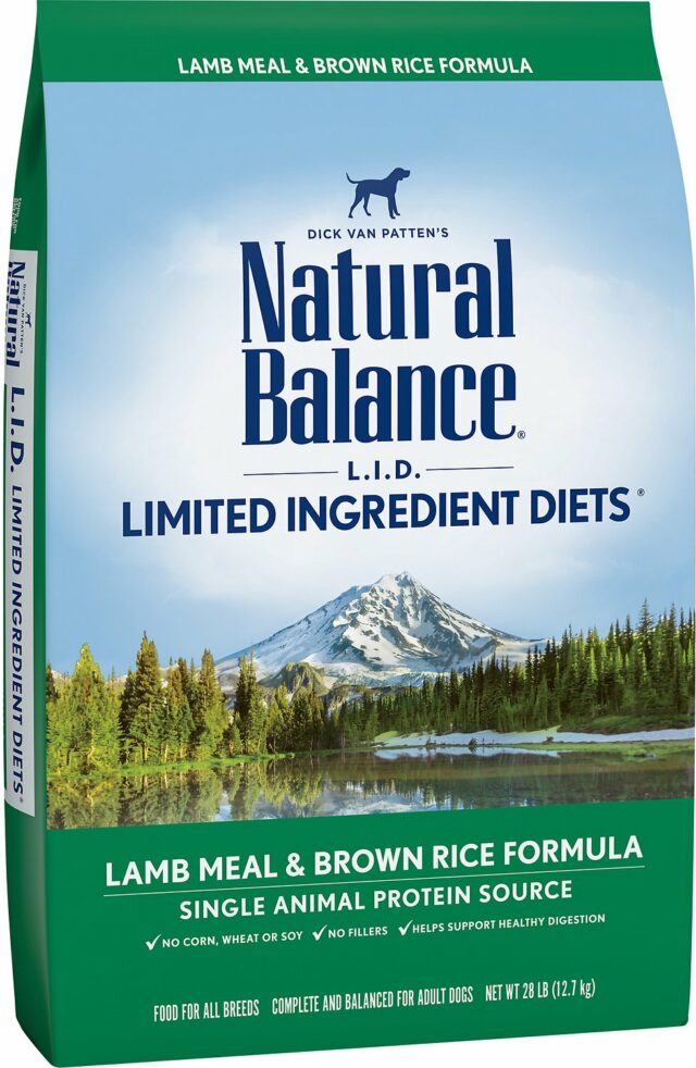 Natural Balance Limited Ingredient Diets â€“ Lamb Meal & Brown Rice 