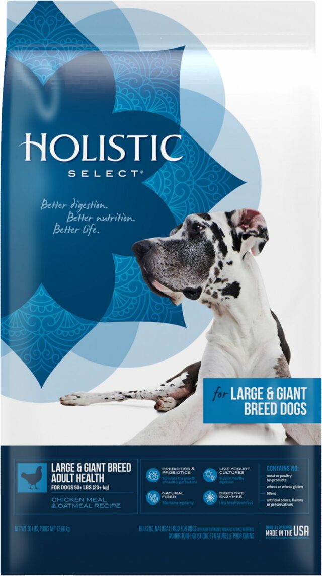 Holistic Select pea free dog food