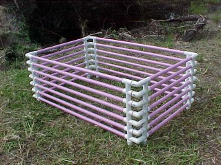 How to make your own puppy pen out of PVC Pipe